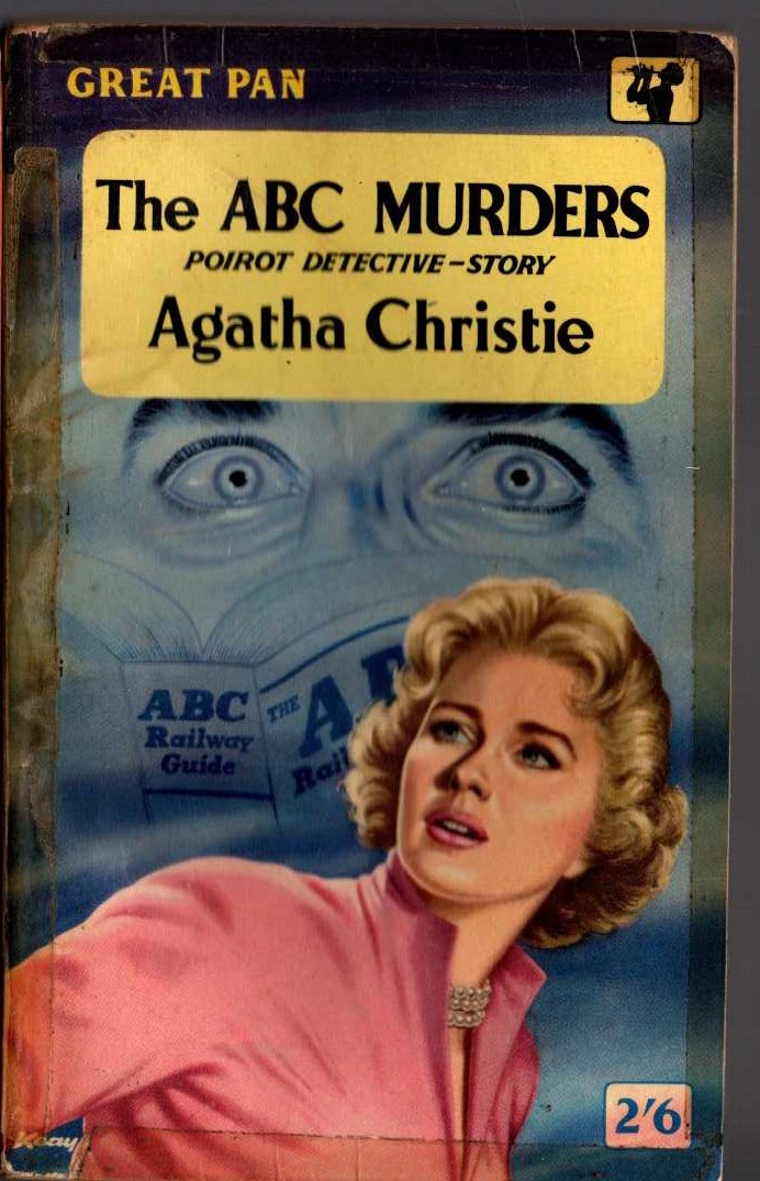 Agatha Christie  THE ABC MURDERS [A.B.C.] front book cover image