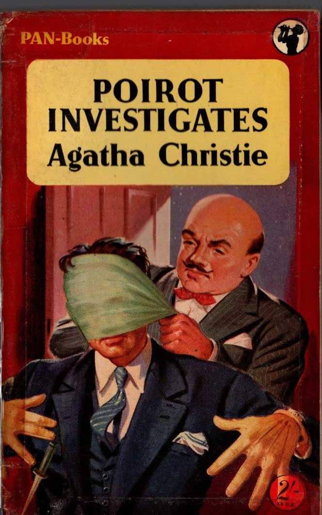 Agatha Christie  POIROT INVESTIGATES front book cover image