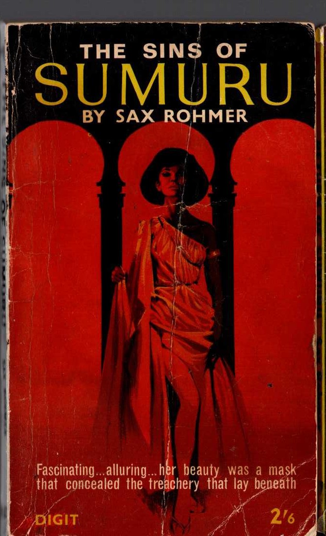 Sax Rohmer  THE SINS OF SUMURU front book cover image