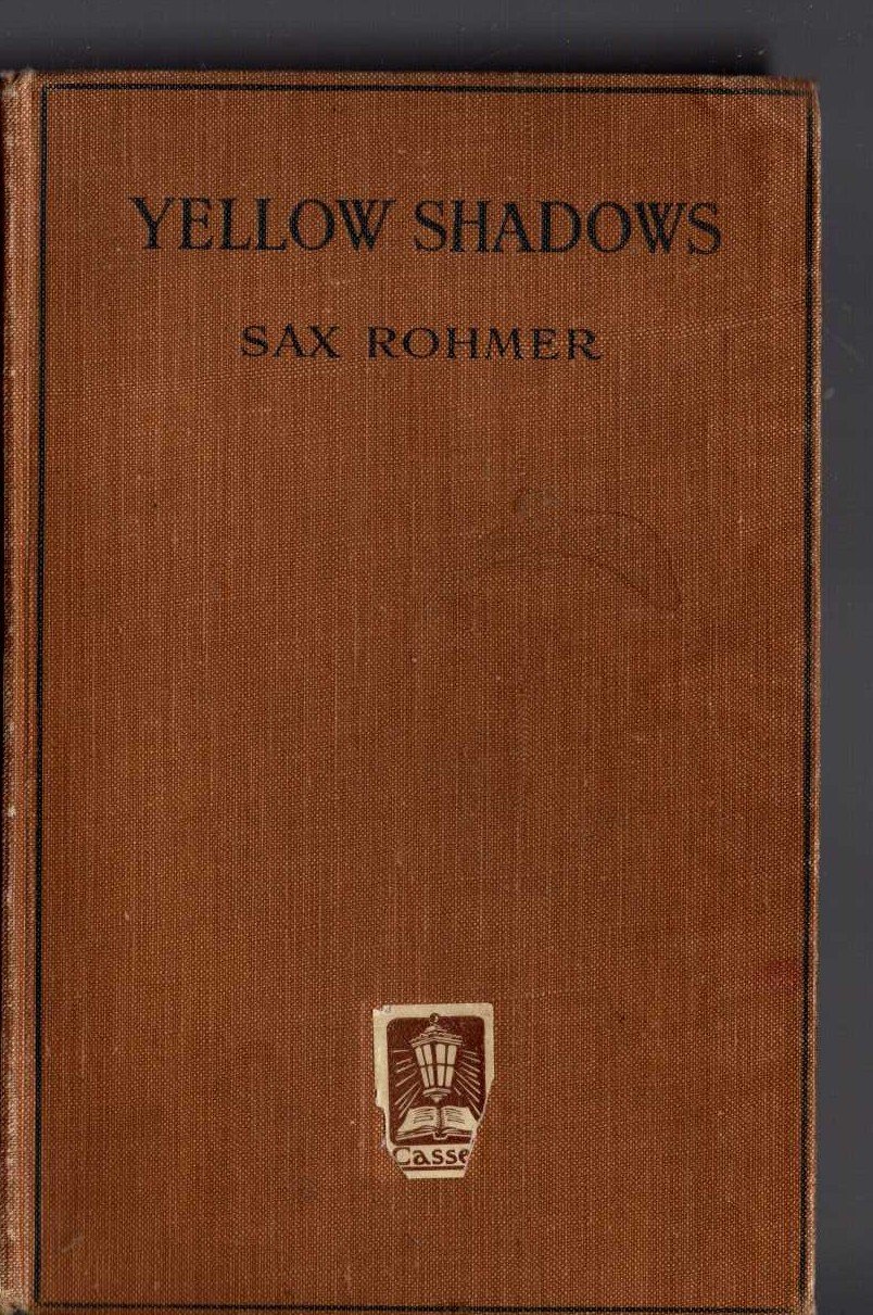 YELLOW SHADOWS front book cover image