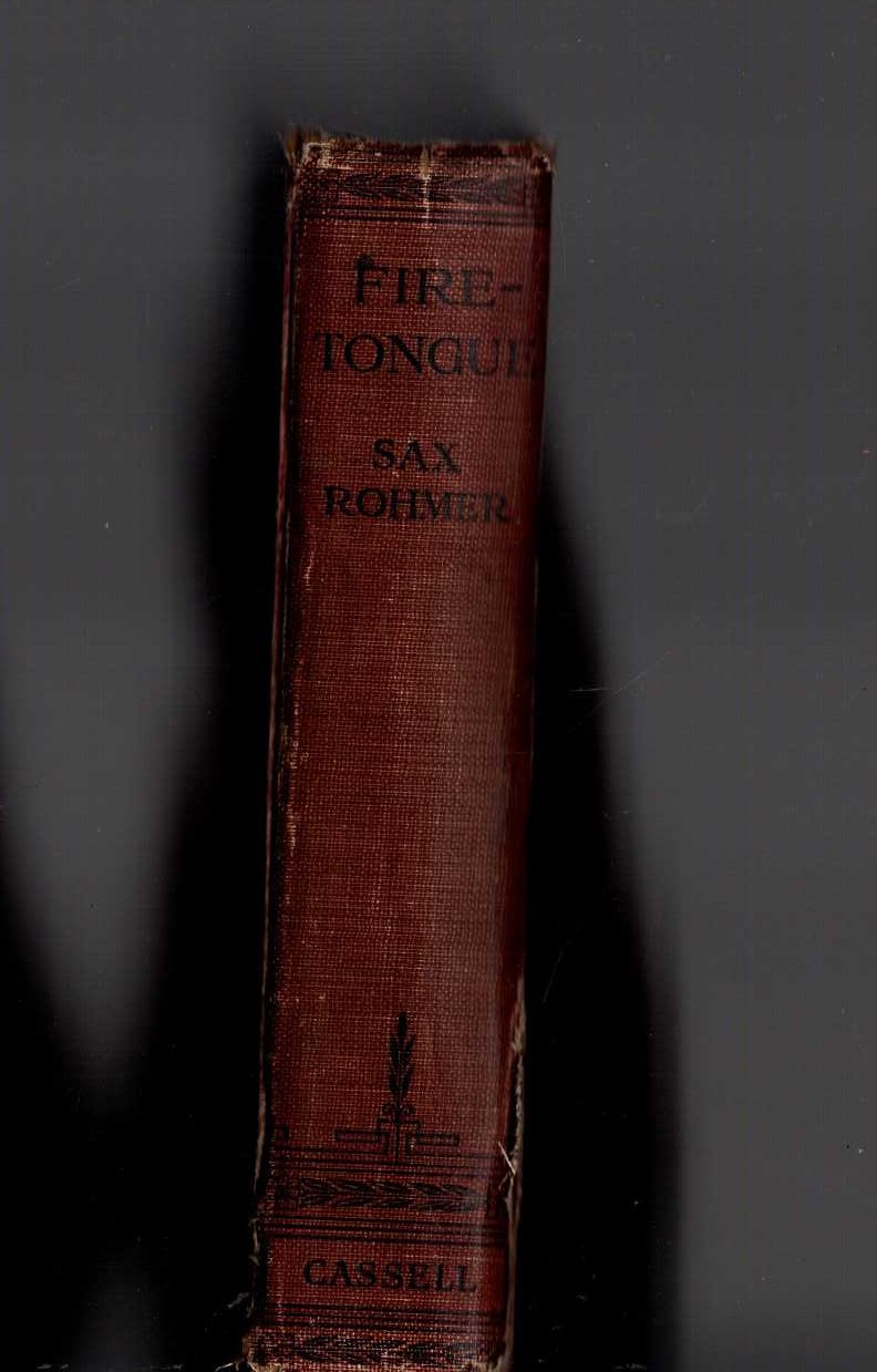 FIRE-TONGUE front book cover image