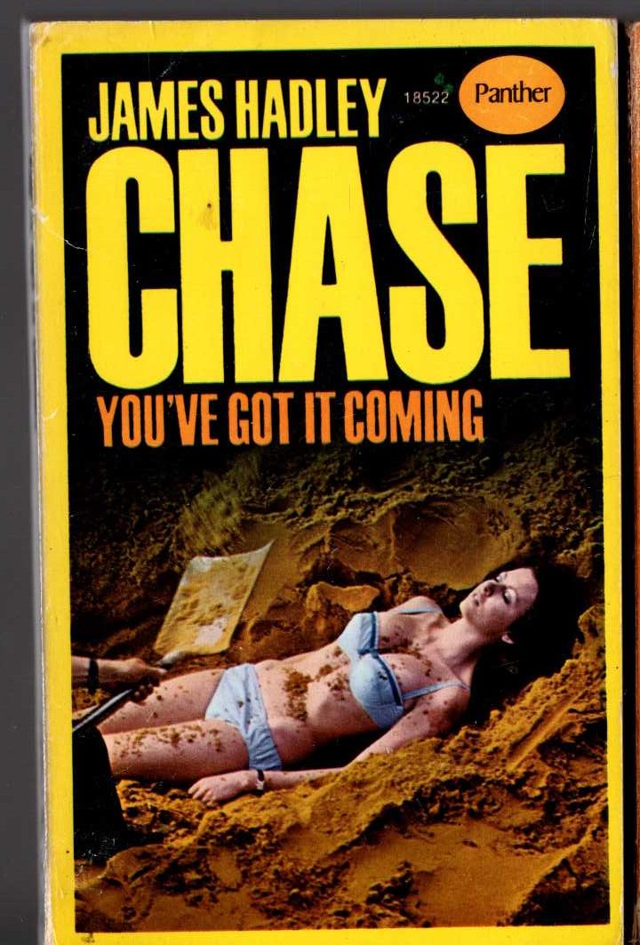 James Hadley Chase  YOU'VE GOT IT COMING front book cover image