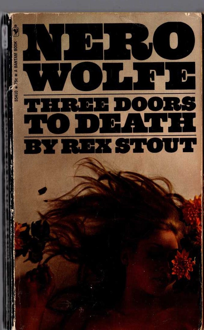 Rex Stout  THREE DOORS TO DEATH front book cover image