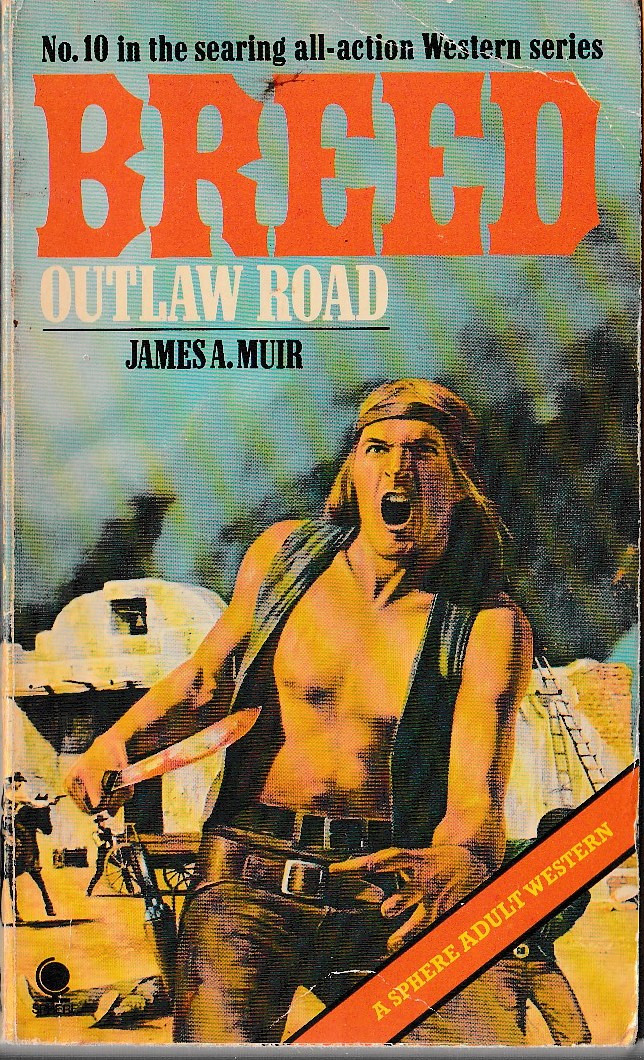 James A. Muir  BREED 10: OUTLAW ROAD front book cover image