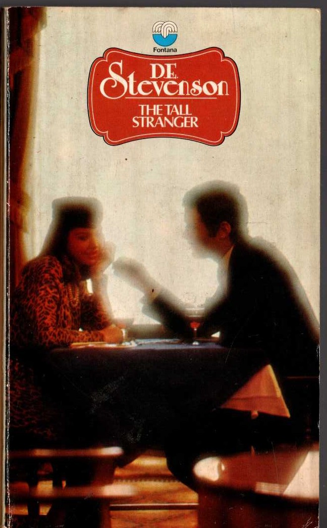 D.E. Stevenson  THE TALL STRANGER front book cover image