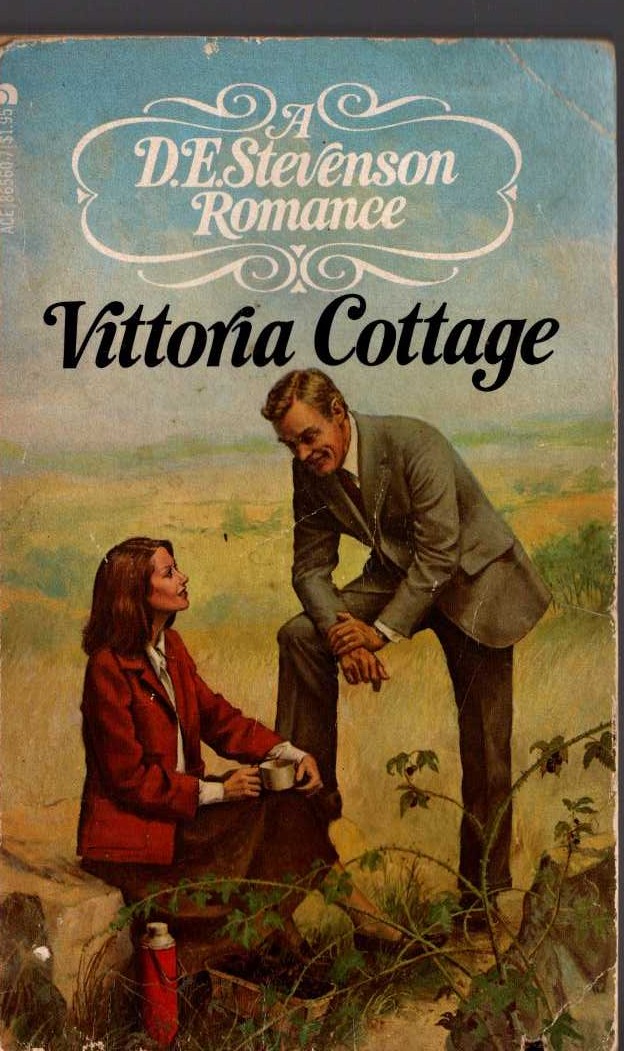 D.E. Stevenson  VITTORIA COTTAGE front book cover image