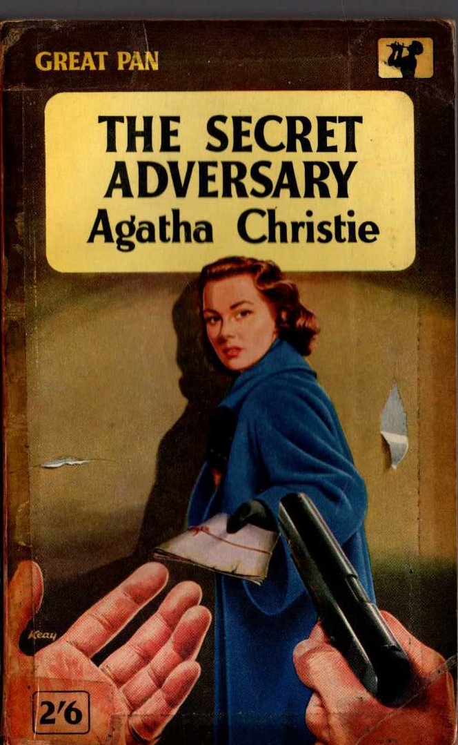 Agatha Christie  THE SECRET ADVESARY front book cover image