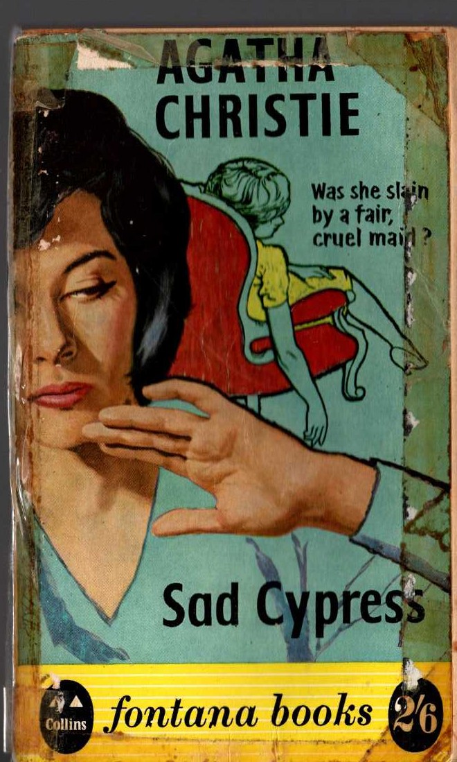 Agatha Christie  SAD CYPRESS front book cover image