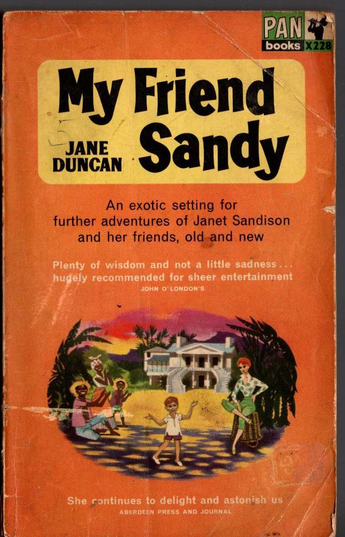 Jane Duncan  MY FRIEND SANDY front book cover image