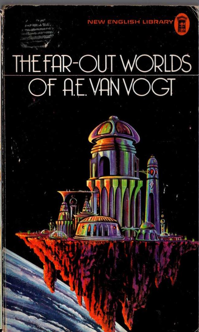 A.E. van Vogt  THE FAR-OUT WORLDS front book cover image