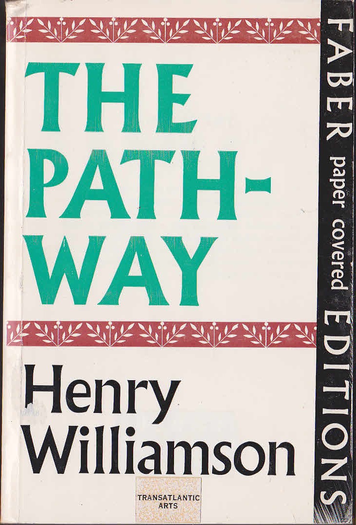 Henry Williamson  THE PATHWAY front book cover image