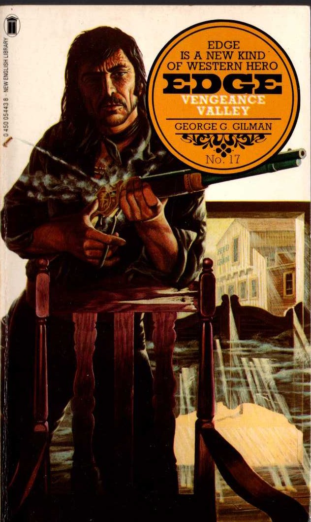 George G. Gilman  EDGE 17: VENGEANCE VALLEY front book cover image