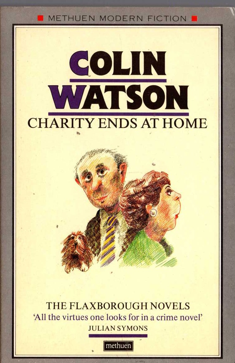 Colin Watson  CHARITY ENDS AT HOME front book cover image