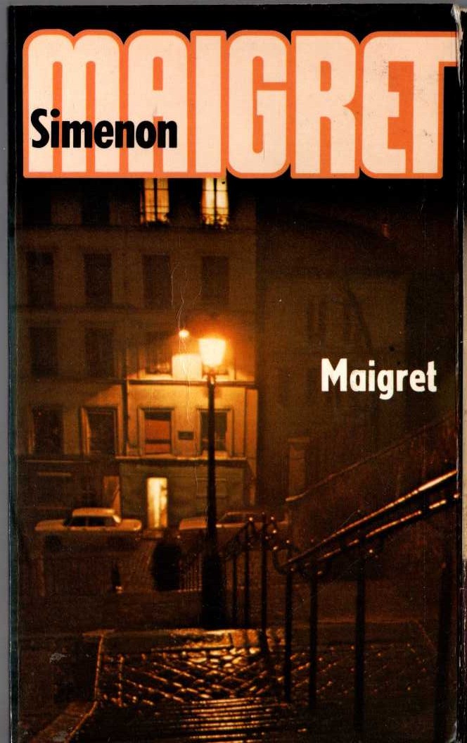 Georges Simenon  MAIGRET front book cover image