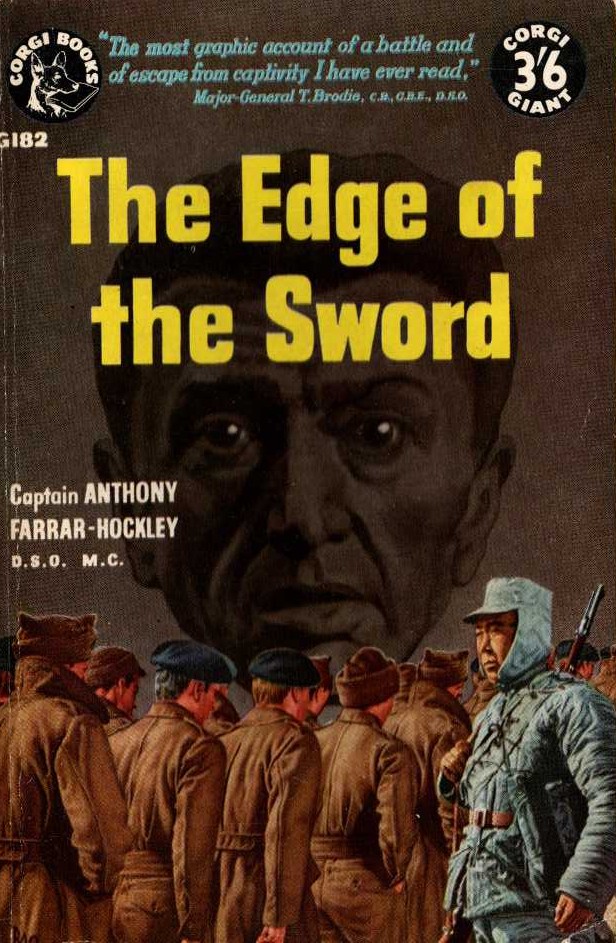 Anthony Farrar-Hockley  THE EDGE OF THE SWORD front book cover image