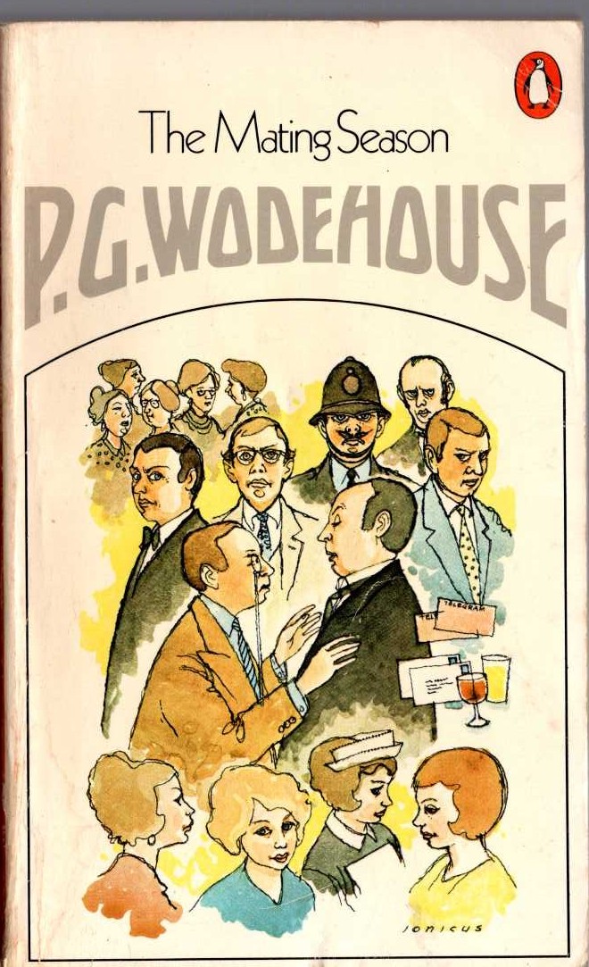 P.G. Wodehouse  THE MATING SEASON front book cover image