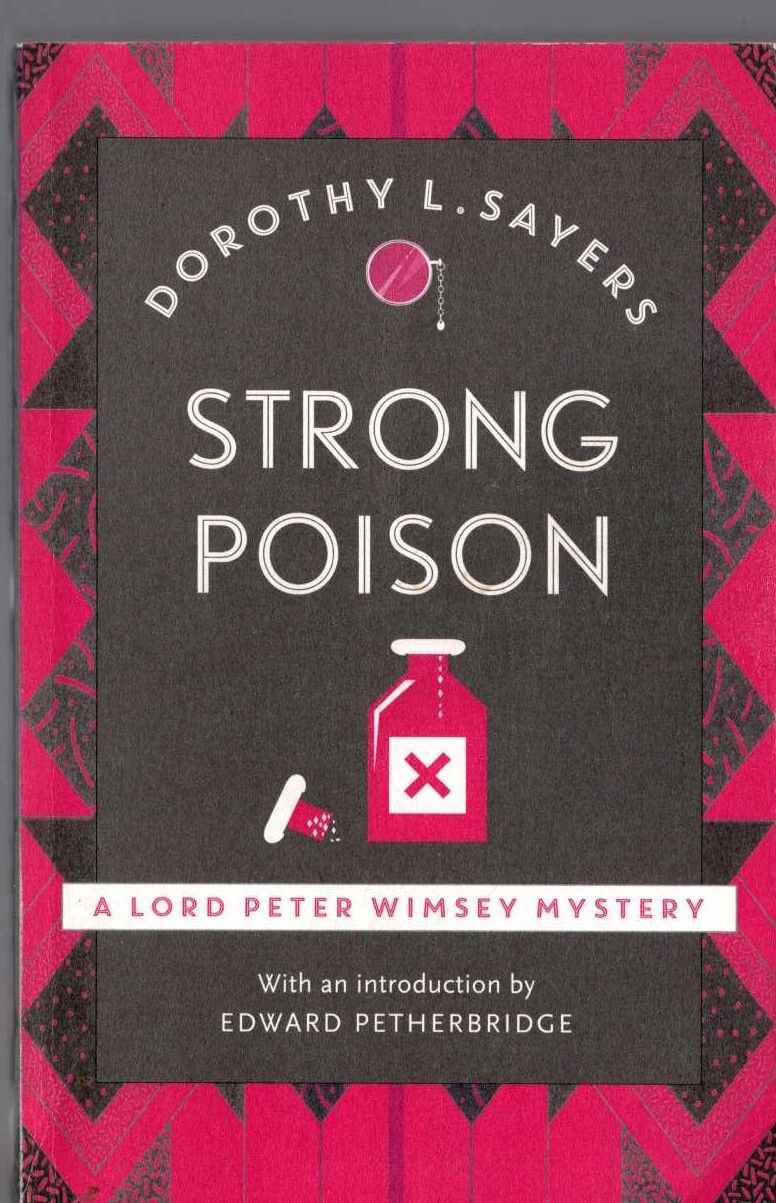 Dorothy L. Sayers  STRONG POISON front book cover image