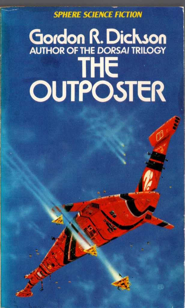 Gordon R. Dickson  THE OUTPOSTER front book cover image