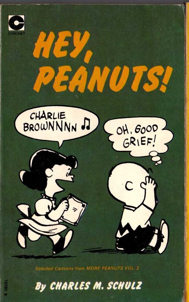 Charles M. Schulz  HEY, PEANUTS! front book cover image