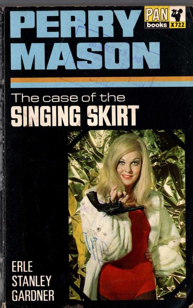 Erle Stanley Gardner  THE CASE OF THE SINGING SKIRT front book cover image