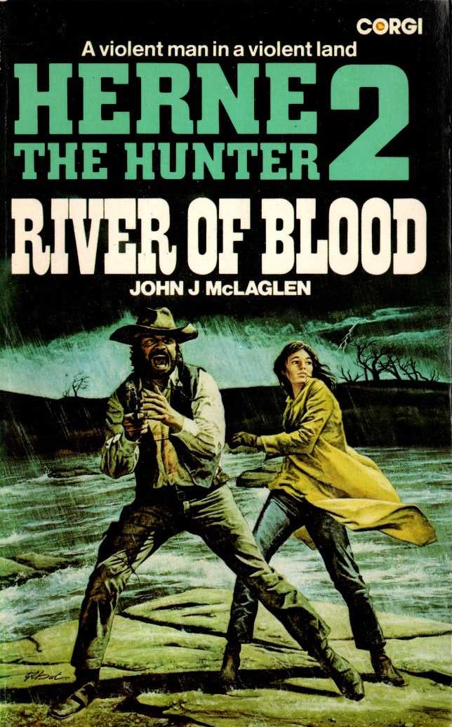 John McLaglen  HERNE THE HUNTER 2: RIVER OF BLOOD front book cover image