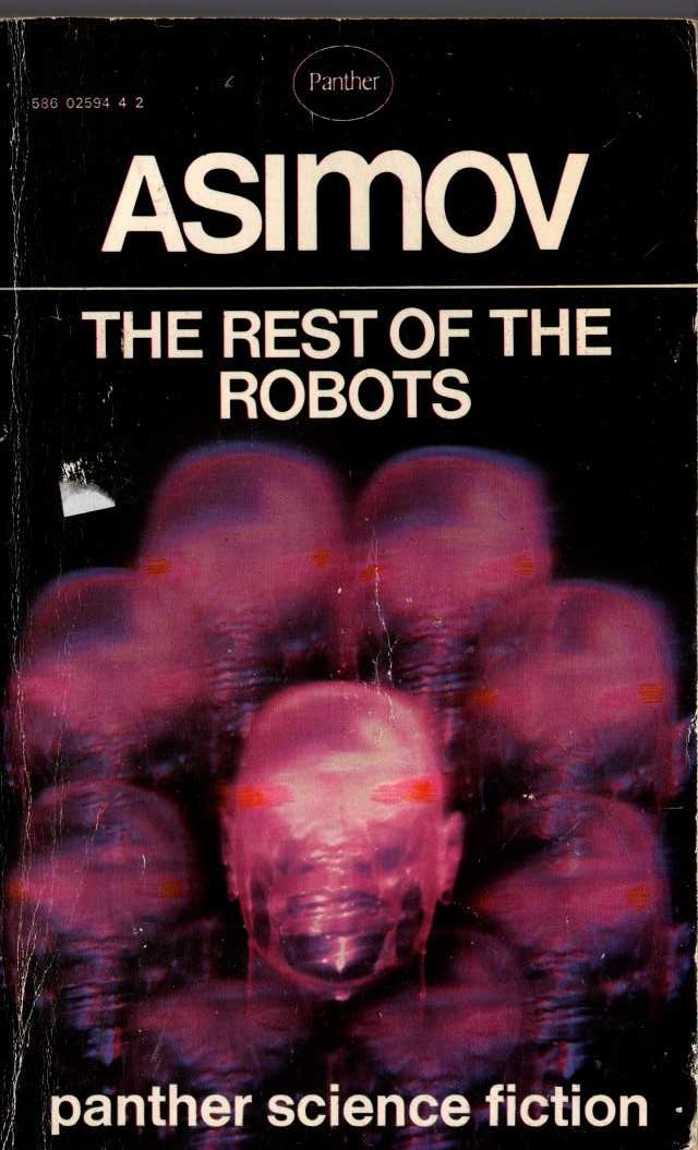 Isaac Asimov  THE REST OF THE ROBOTS front book cover image