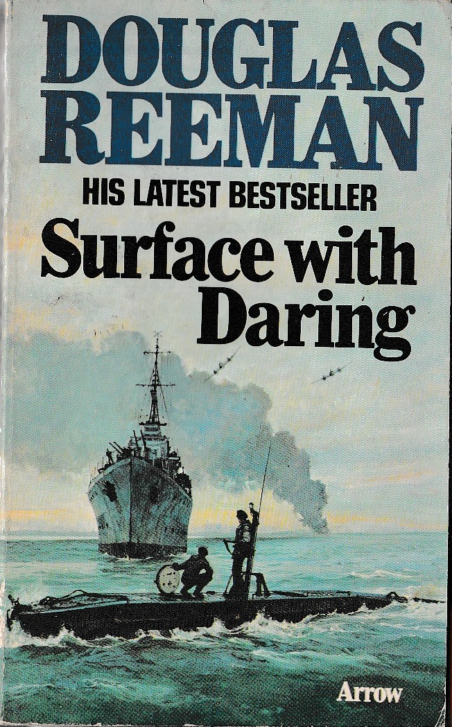 Douglas Reeman SURFACE WITH DARING book cover scans