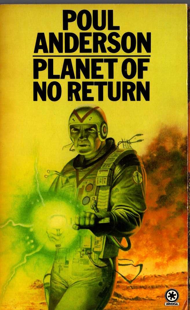 Poul Anderson PLANET OF NO RETURN book cover scans