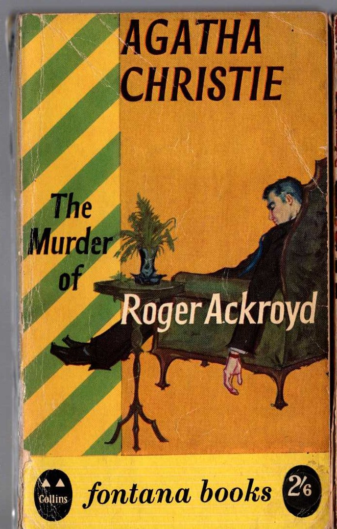 The Murder of Roger Ackroyd Agatha Christie. Agatha Christie books.