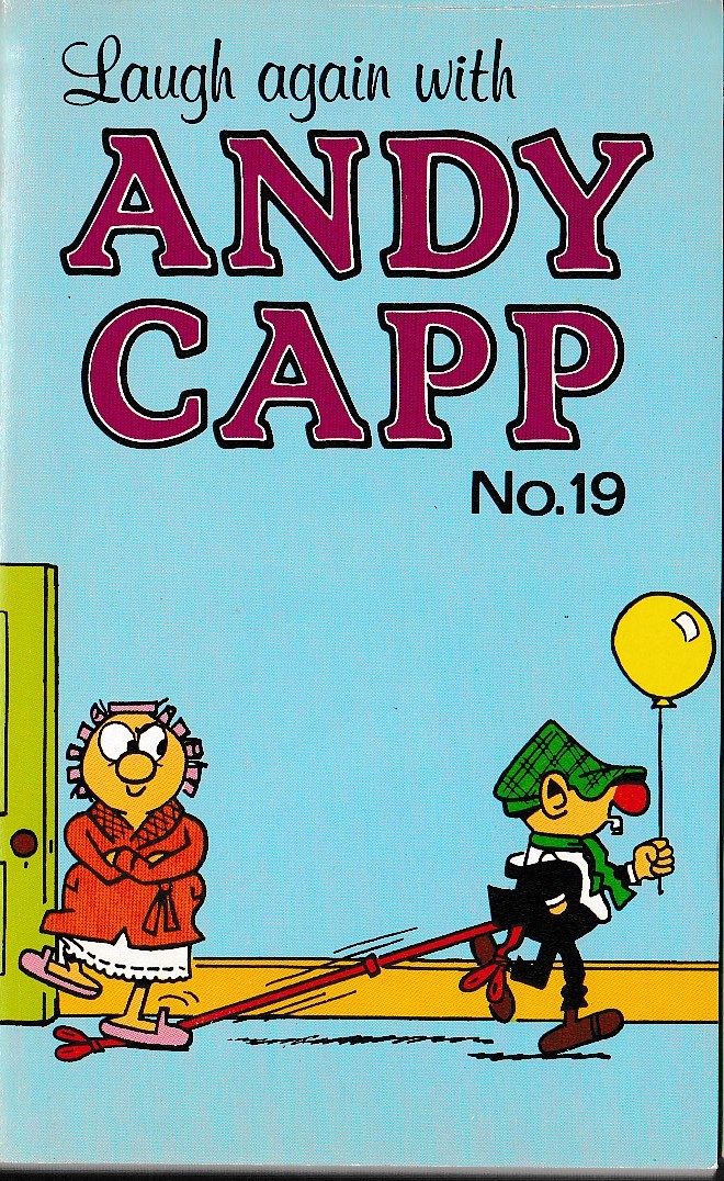 Reg Smythe LAUGH AGAIN WITH ANDY CAPP No.19 book cover scans